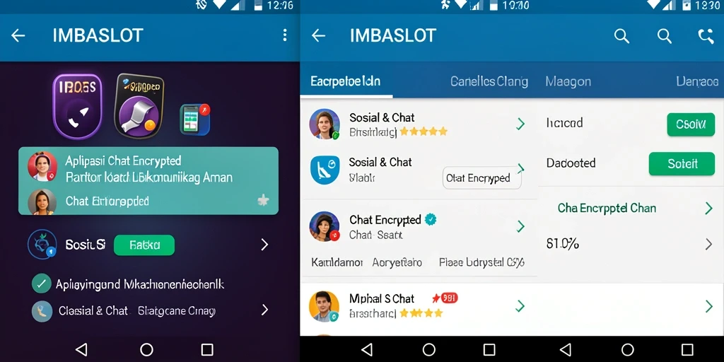 Tampilan antarmuka IMBASLOT yang intuitif dan menarik.