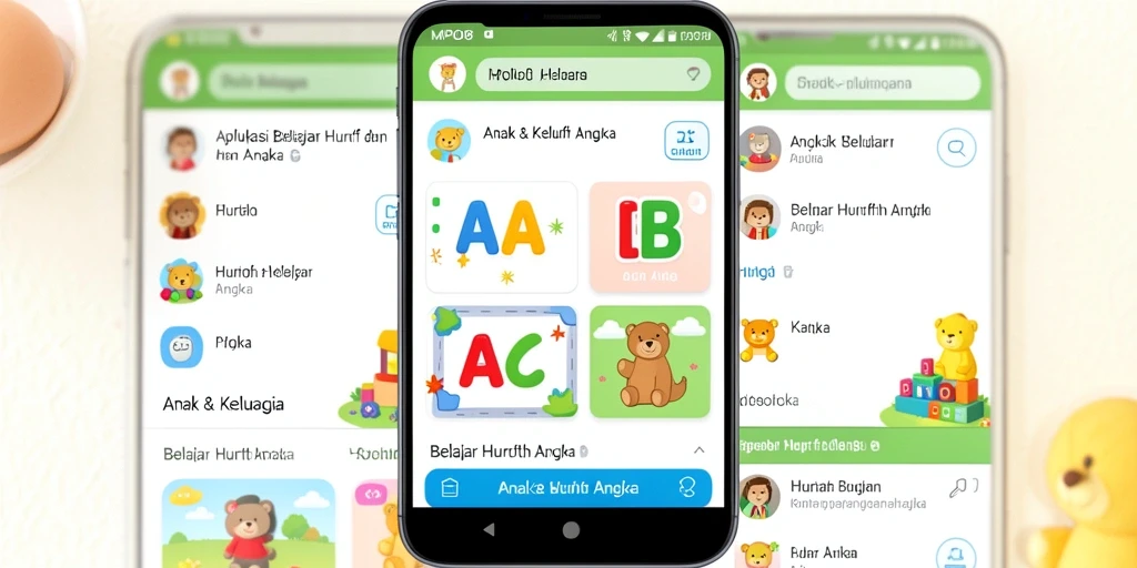 Screenshot utama MPO08 menampilkan antarmuka belajar yang ceria dan interaktif.