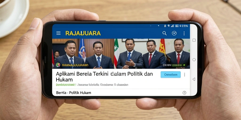 Antarmuka aplikasi RAJAJUARA yang informatif dan mudah digunakan.