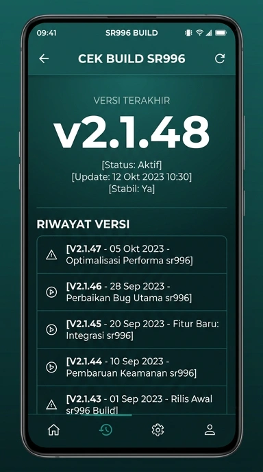 Riwayat Versi Apk sr996 untuk Pengguna Android
